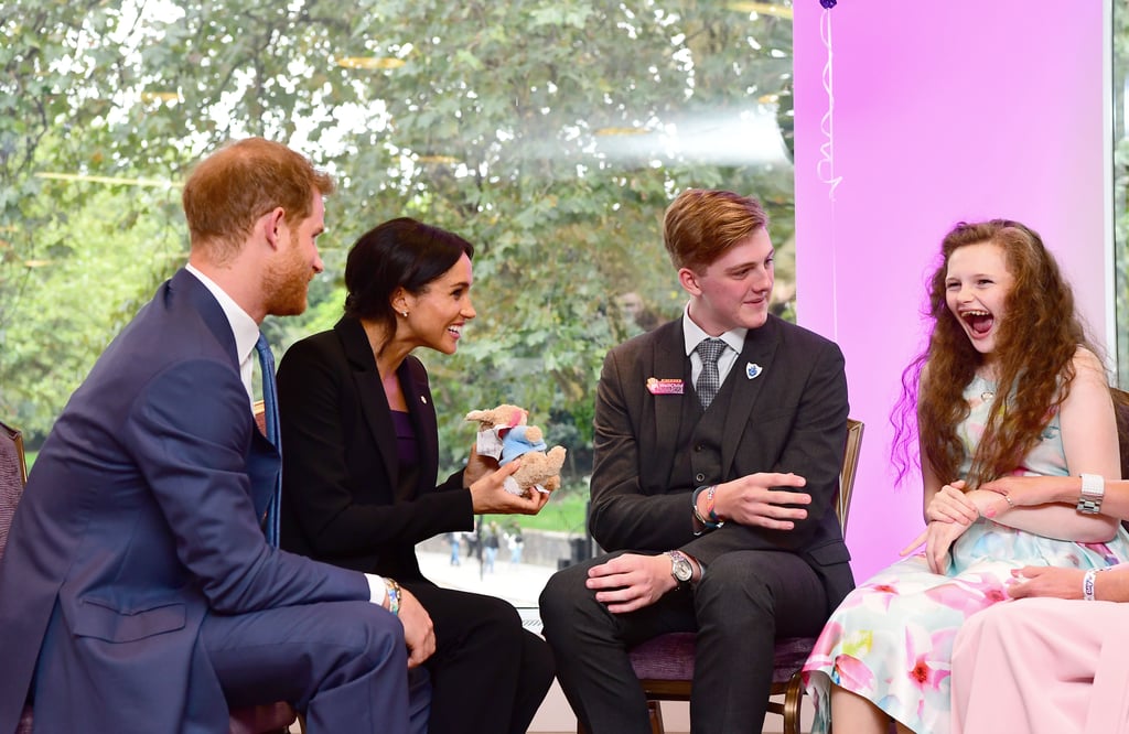 Prince Harry and Meghan Markle at the 2018 WellChild Awards