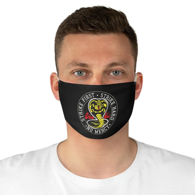 Cobra Kai Face Mask — No Mercy Strike First Strike Hard