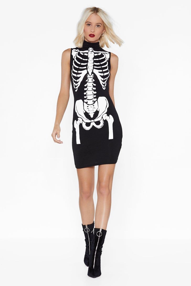 Skeletons In The Closet Mini Dress Sexy Halloween Costumes To Buy