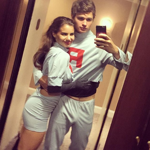 Ansel Elgort and His Girlfriend as Team Rocket From Pokémon