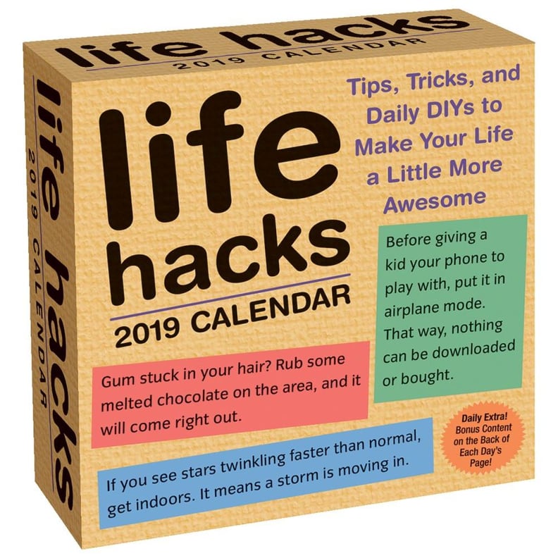 Life Hacks 2021 Day-to-Day Calendar