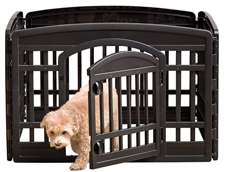 Iris USA 24" 4-Panel Exercise Pet Playpen With Door