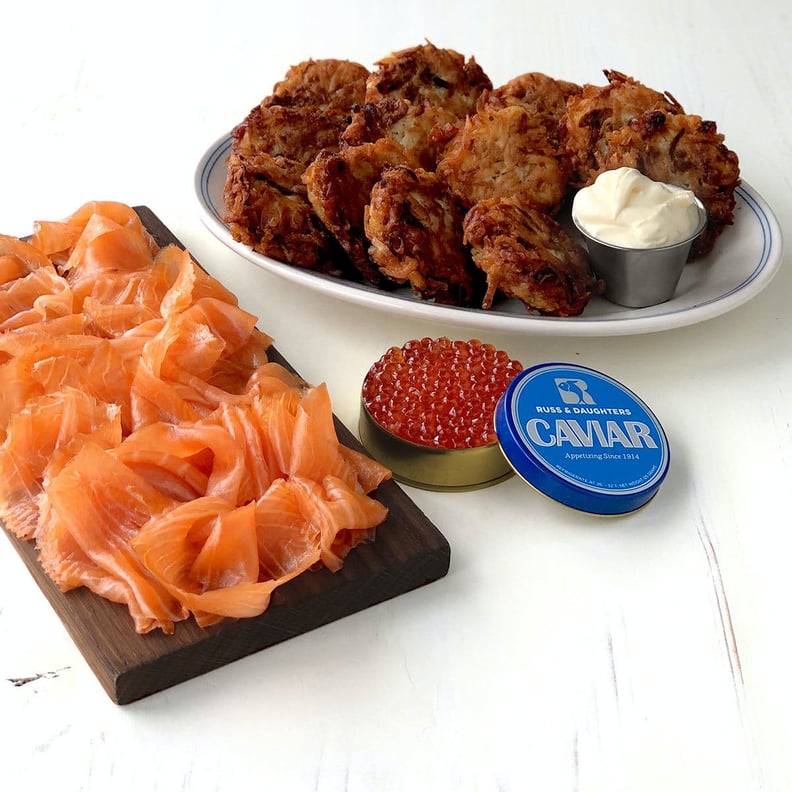 A Full Holiday Spread: Russ & Daughters Hanukkah Deluxe Kit