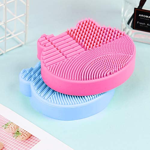 Silicone Cleaning Mat and Drying Rack For Makeup Brushes