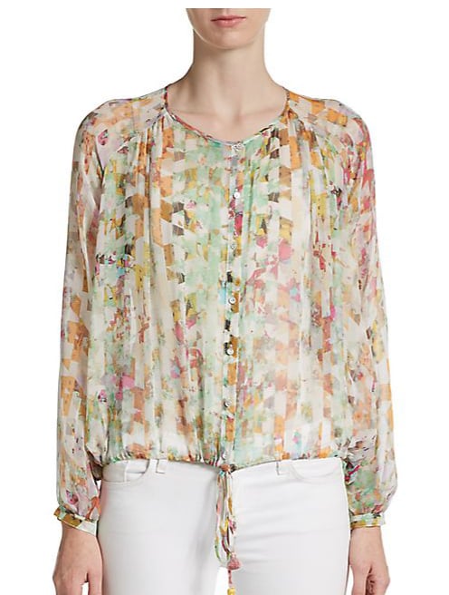 Elizabeth and James Benji Silk Blouse