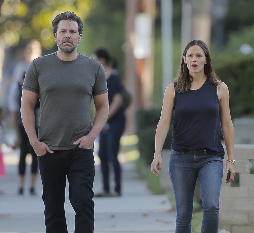 Ben Affleck and Jennifer Garner in Santa Monica Sept. 2016