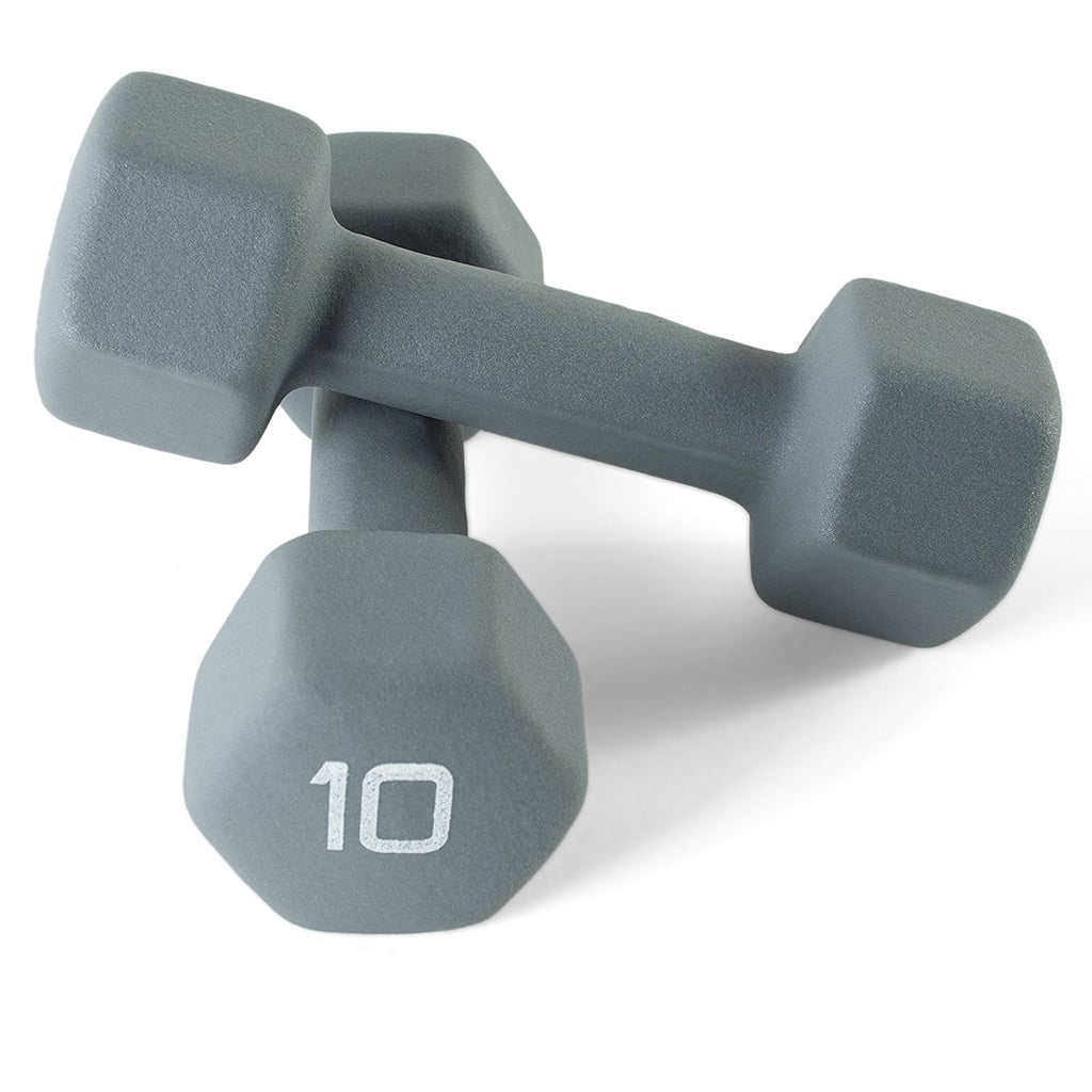 CAP Barbell Neoprene Coated 10-Pound Dumbbells