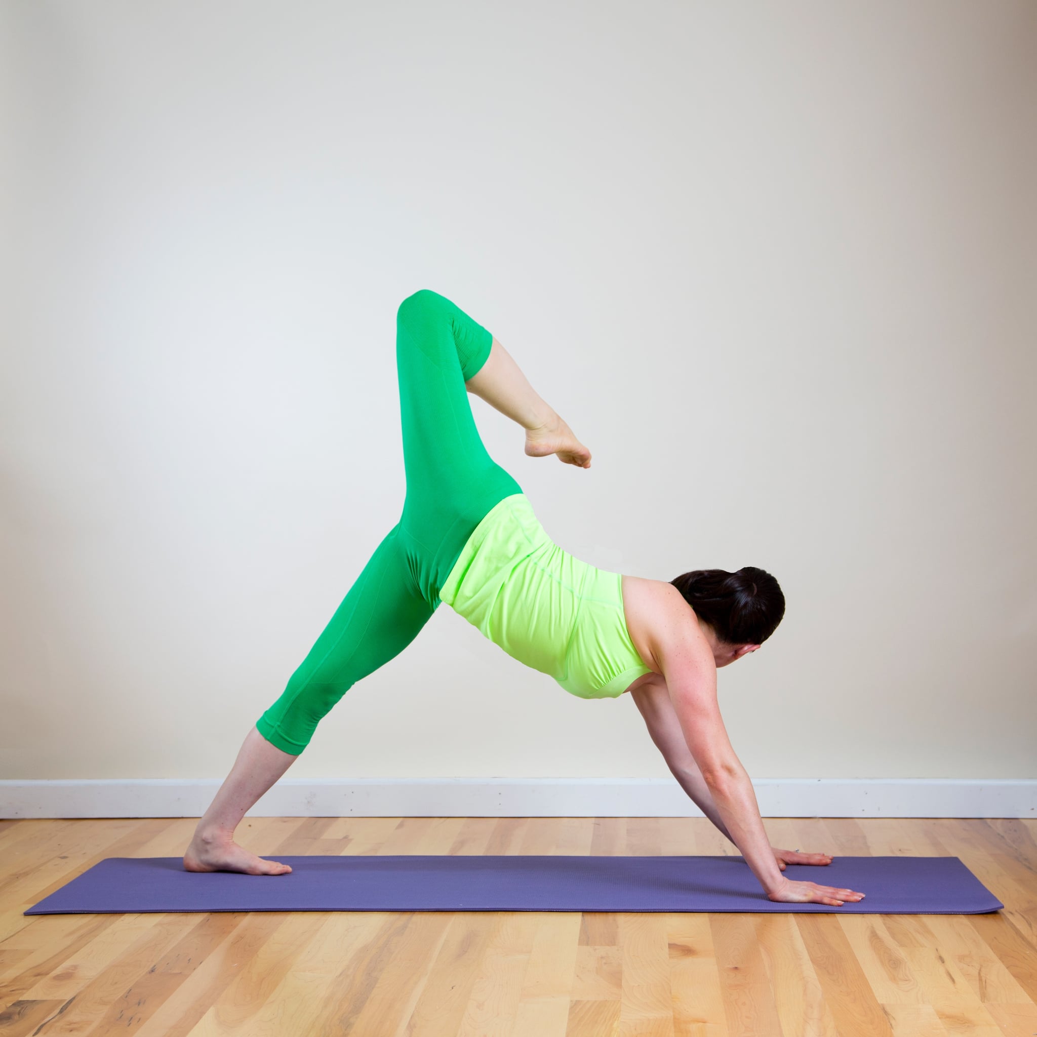 Yoga Pose For Bum and Arms