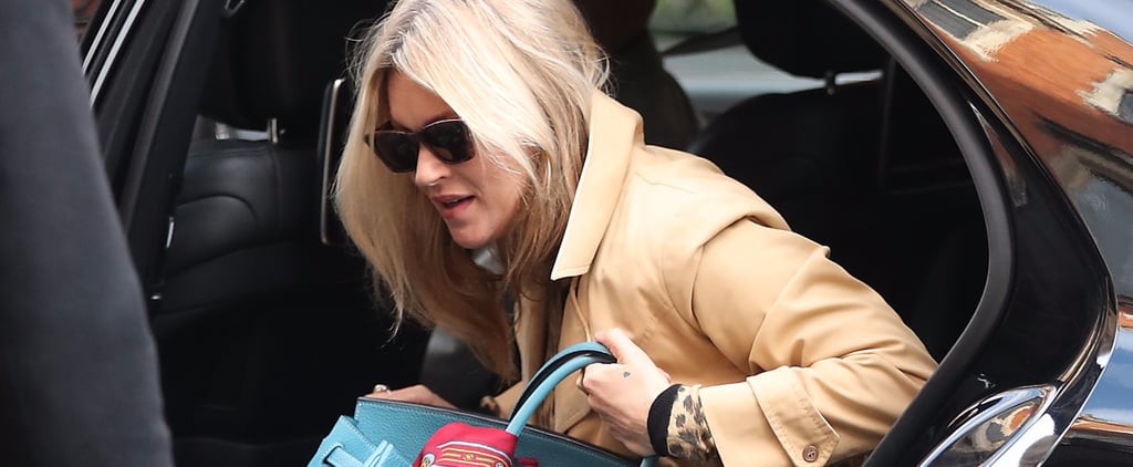 Kate Moss Birkin Bag Trench Coat