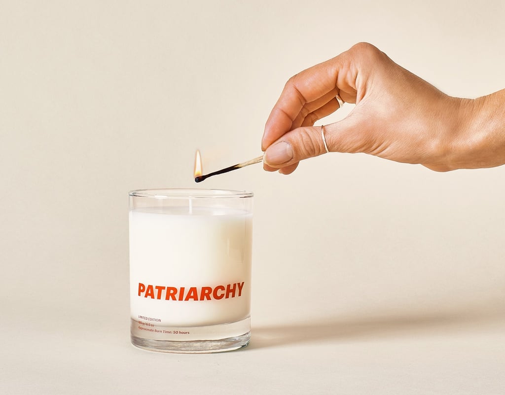 Oui the People Patriarchy Candle