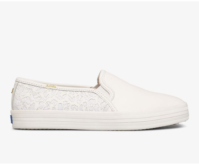 Keds double decker slip deals on leather