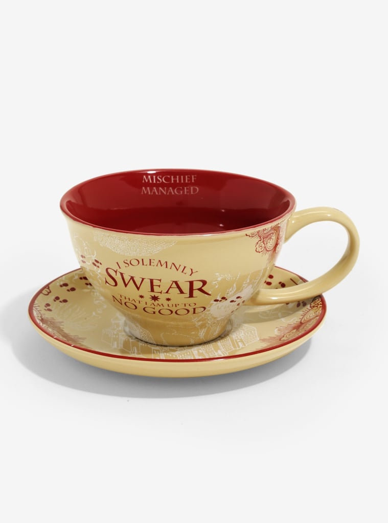 Harry Potter Marauder's Map Teacup & Saucer