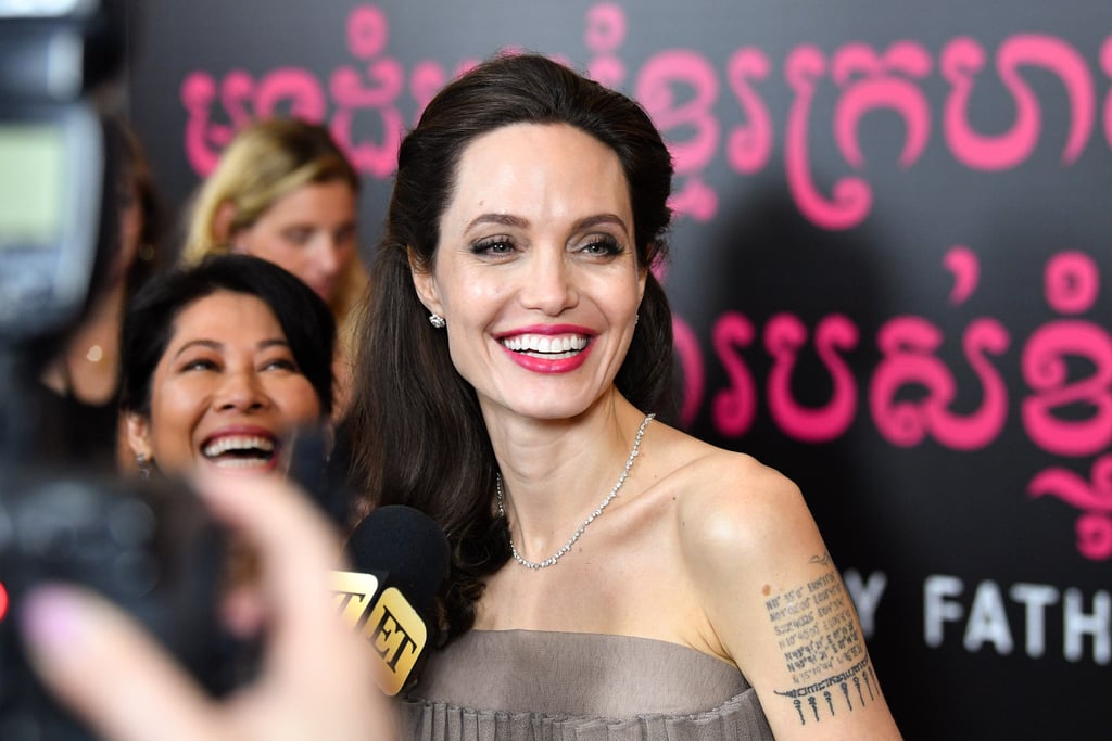Angelina Jolie With Her Kids on the Red Carpet in NYC 2017