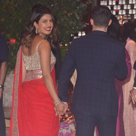 Nick Jonas and Priyanka Chopra at a Party in India June 2018