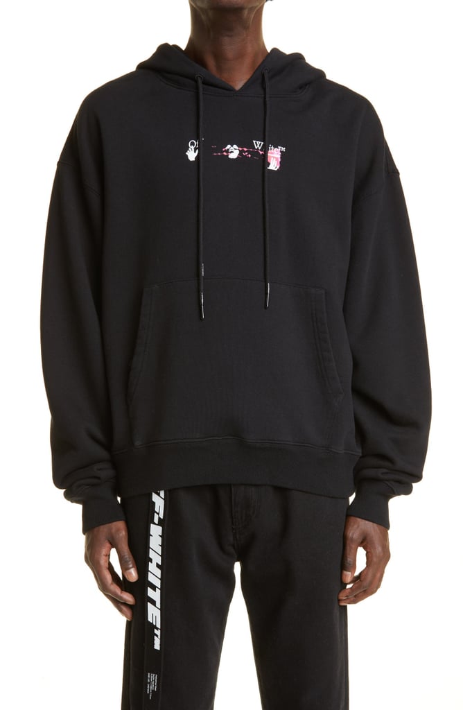 A High Street Find: Off White Men's Acrylic Arrow Logo Hoodie