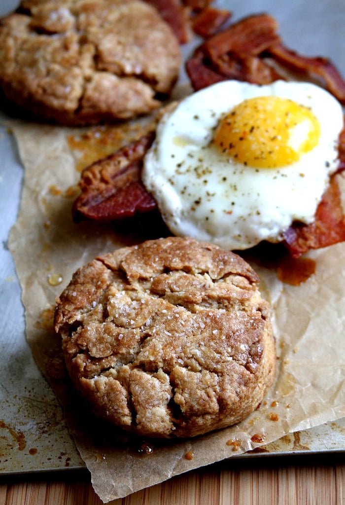 Maple Bacon Biscuit Breakfast Sandwiches