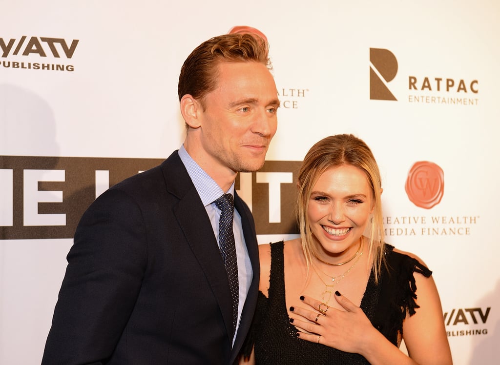 Elizabeth Olsen Tom Hiddleston Red Carpet October 2015