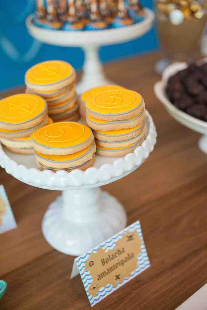 Gold Coin Cookies