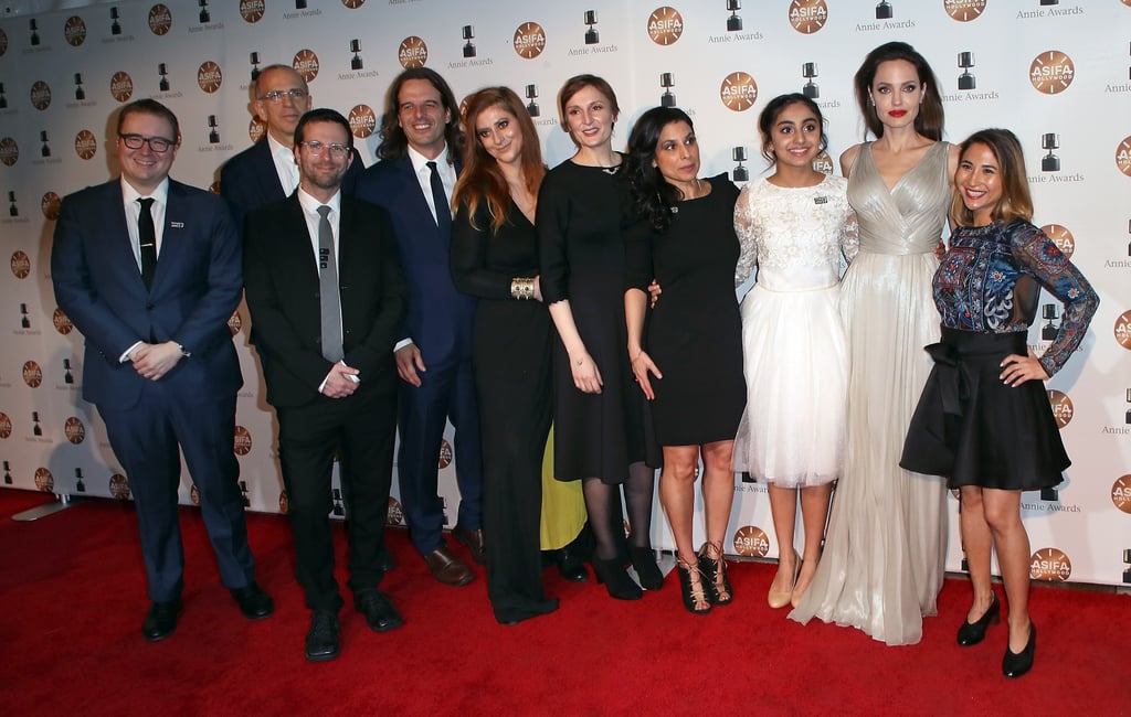 Angelina Jolie and Kids at 2018 Annie Awards Photos