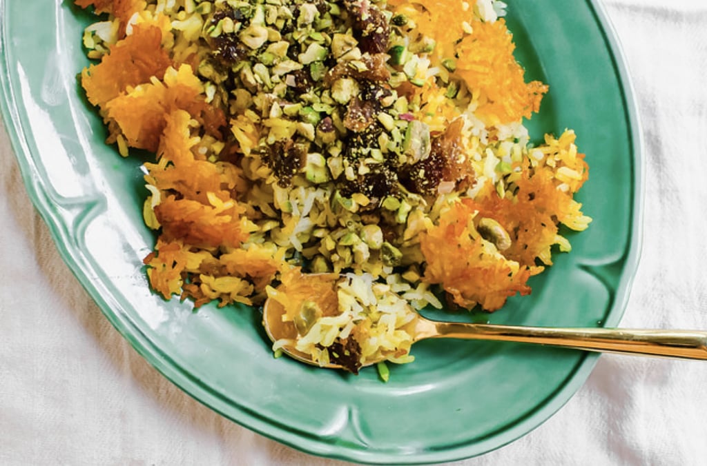 Persian Rice With Dates and Pistachios
