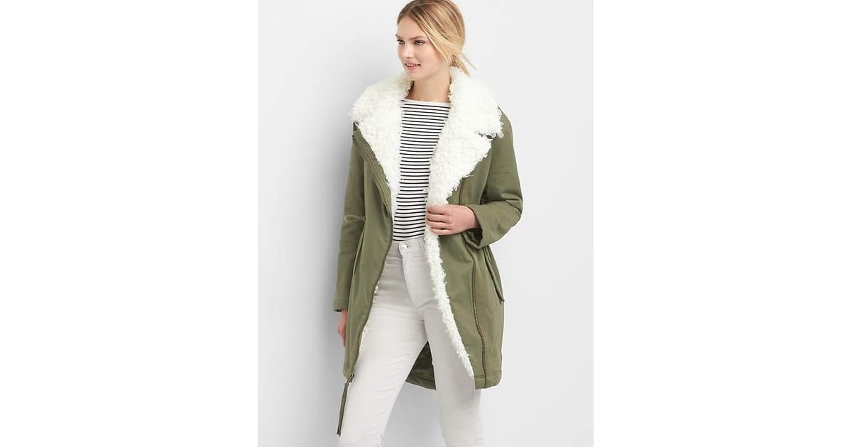 gap luxe parka