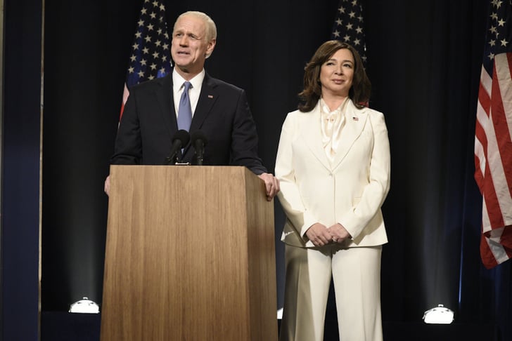 Maya Rudolph's White Kamala Harris Pantsuit on SNL