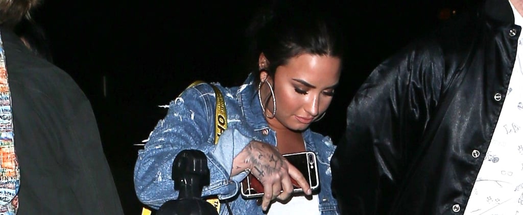 Demi Lovato Babe Denim Jacket