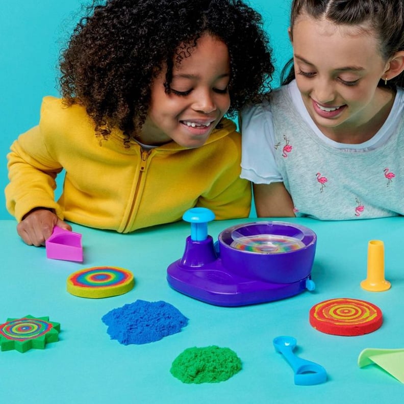 Something Creative: Kinetic Sand Swirl N' Surprise 2lb Playset