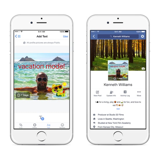 Facebook Profile Update