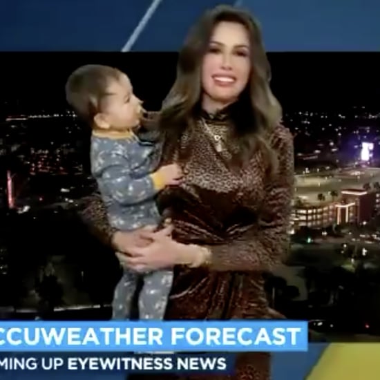 Baby Interrupts Mom's Weather Forecast | Twitter Video