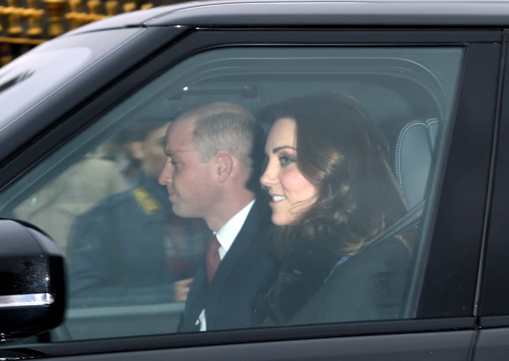 Princess Charlotte Going to Christmas Lunch December 2017