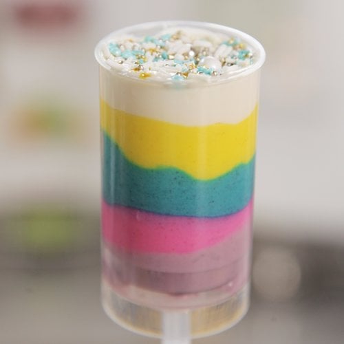 No-Churn Rainbow Ice Cream Push-Up Pops
