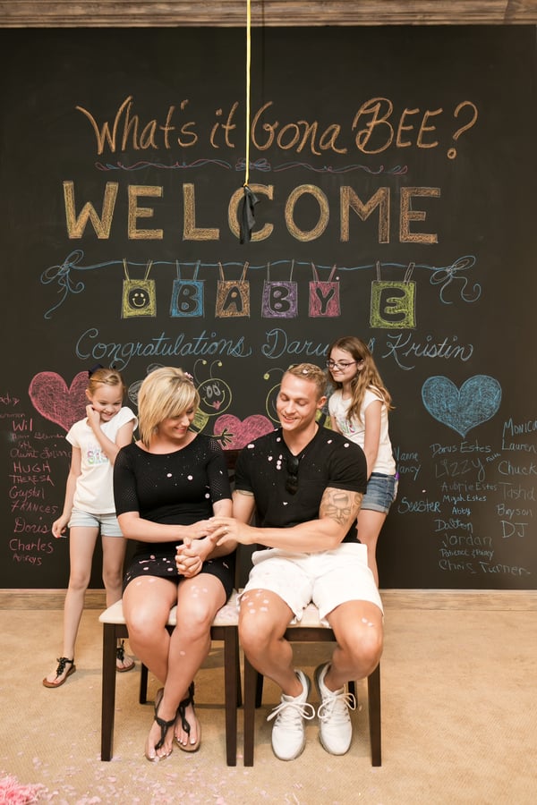 Older Siblings Helping With Gender-Reveal Idea