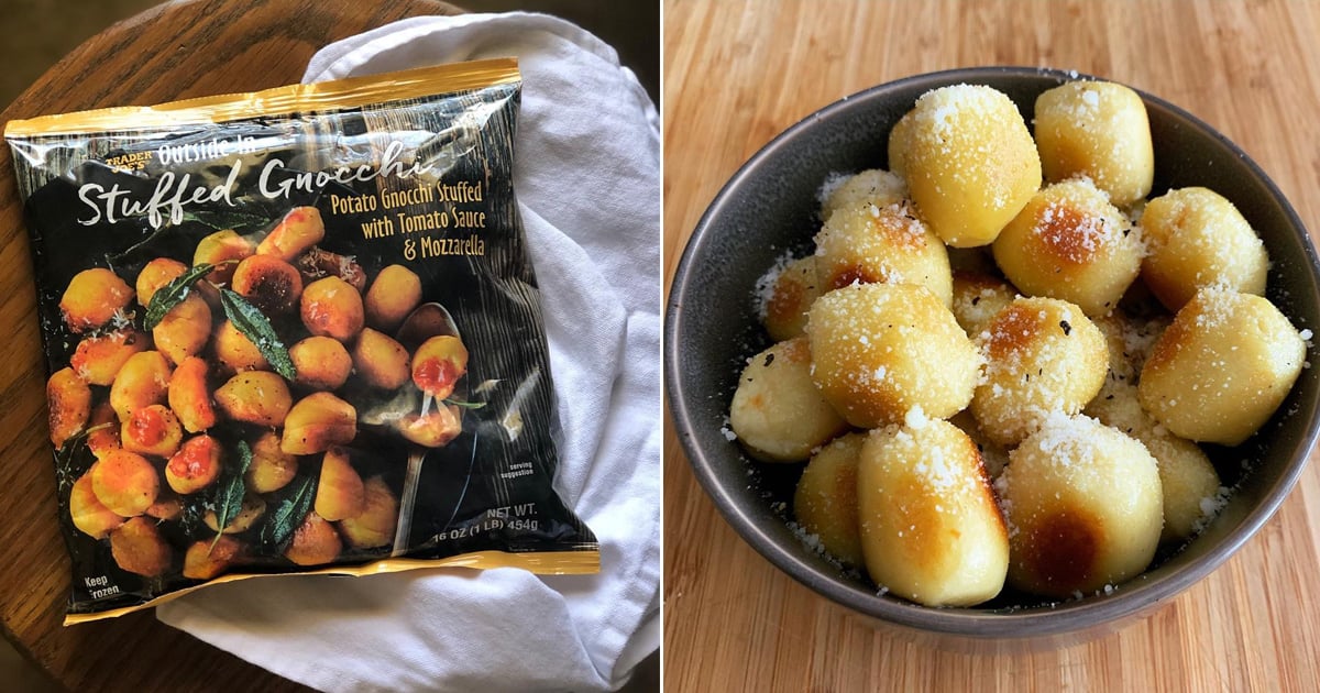 Yum! Trader Joe's Sauce-and-Mozzarella-Stuffed Gnocchi Are Basically Mini Pizza Pockets