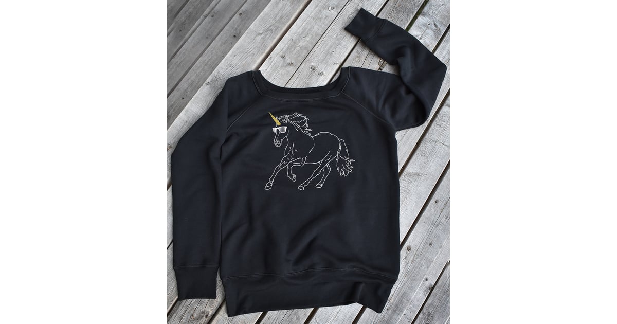 Unicorn Sweatshirt ($38) | Unicorn Products on Etsy | POPSUGAR Australia Love & Sex Photo 31