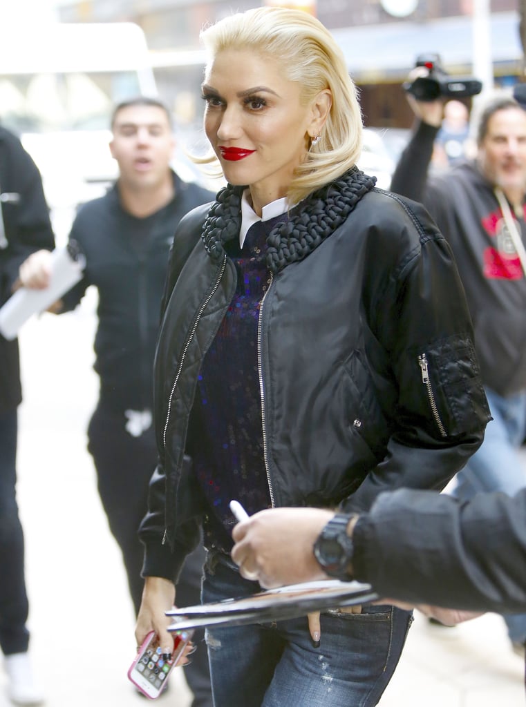 Gwen Stefani Out in NYC October 2015