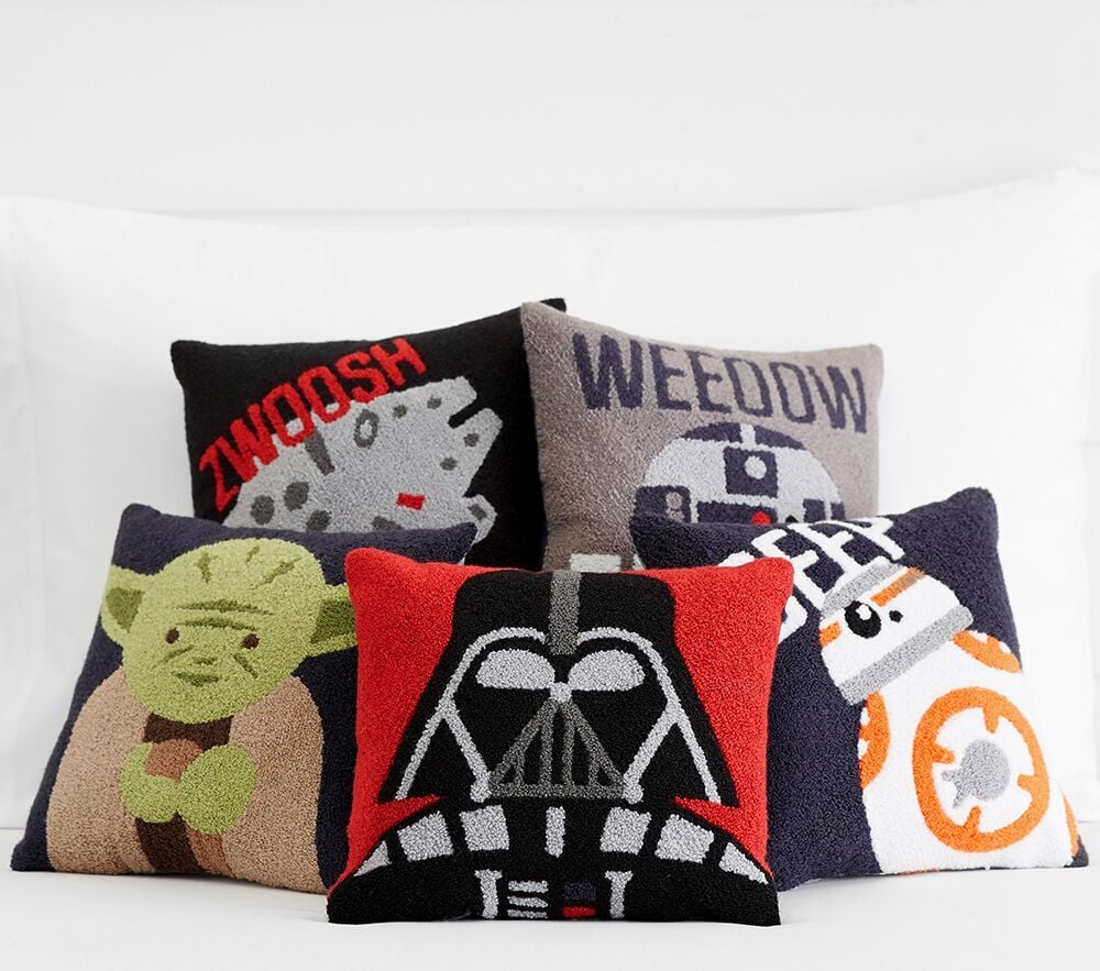 Pottery Barn Kids Star Wars Boucle Decorative Pillows 17 Star