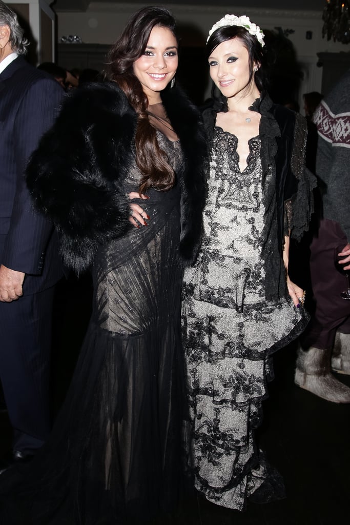 Vanessa Hudgens and Stacey Bendet at Alice + Olivia and the Cinema Society's screening of Gimme Shelter.