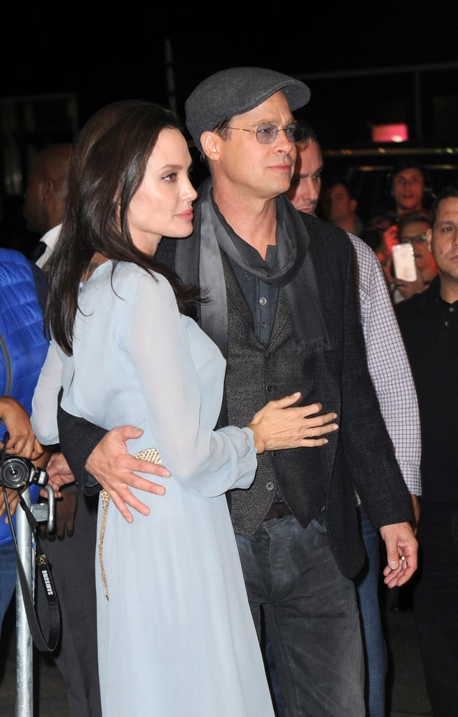 Angelina Jolie and Brad Pitt at By the Sea Screening in NYC
