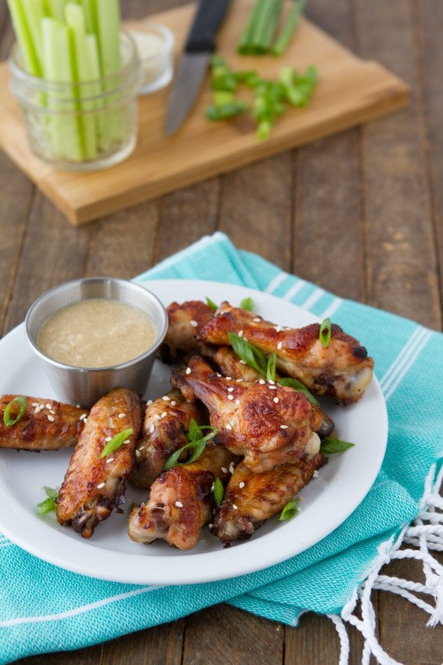 Sticky Sesame Chicken Wings