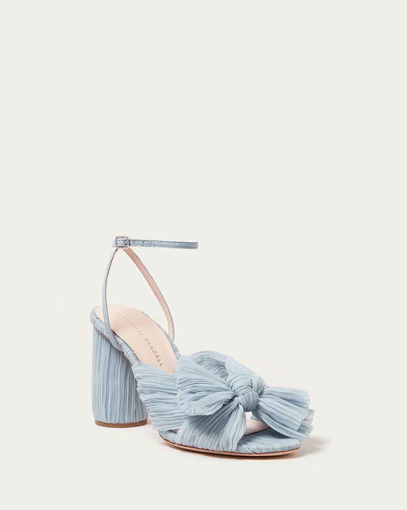 Loeffler Randall Camellia Blue Bow Heel