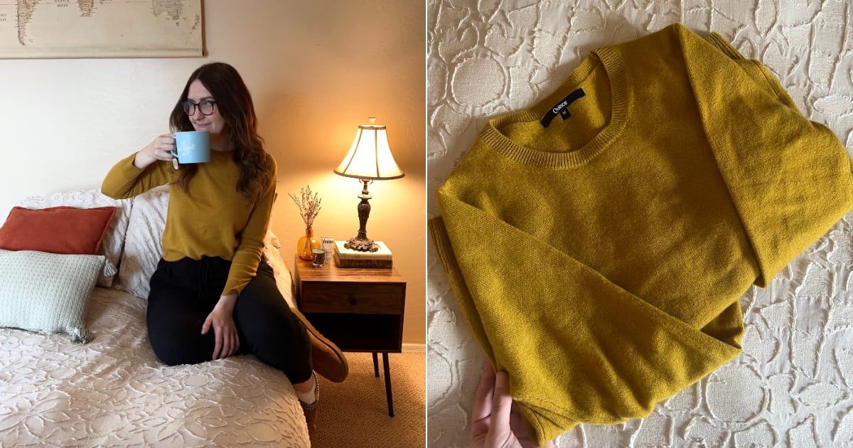 Does Affordable Cashmere Really Exist? I Put Quince’s Viral Loungewear