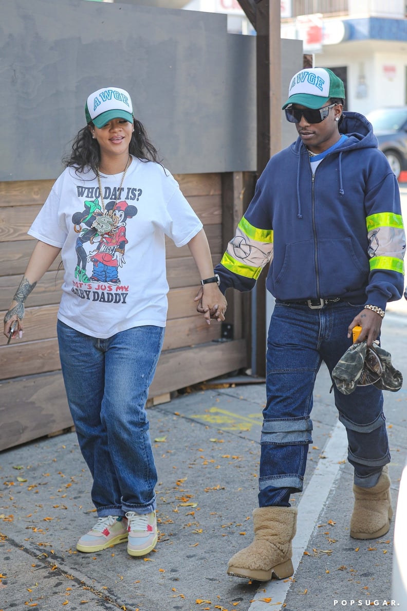 Rihanna and A$AP Rocky Out to Lunch in West Hollywood