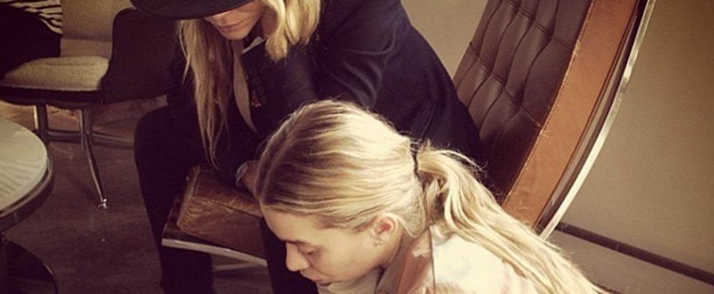 Mary-Kate and Ashley Olsen Designing Handbags Instagram
