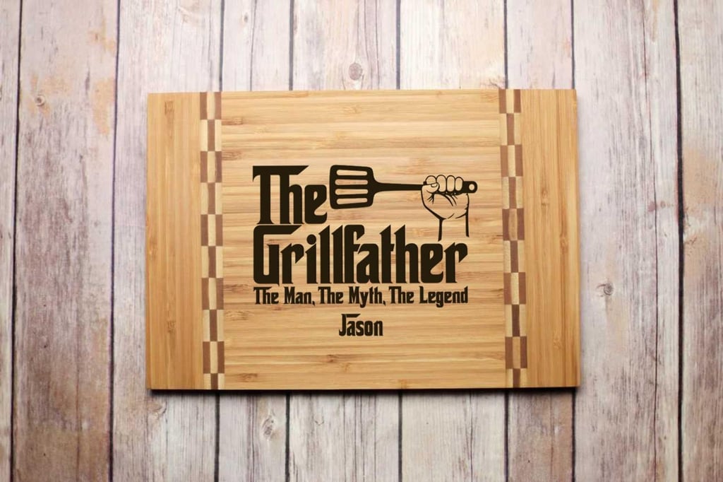 Best Personalized Gift For Him: Personalized Cutting Board