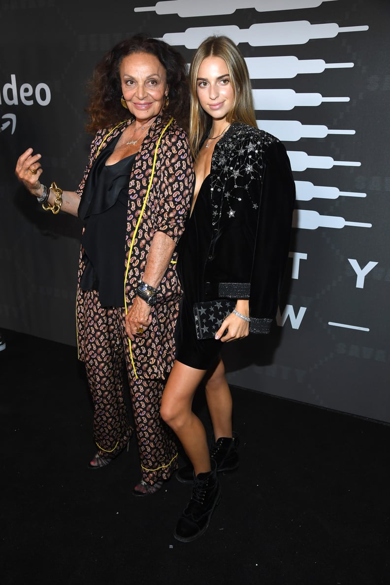 Diana and Talita von Furstenberg at the Savage x Fenty New York Fashion Week Show