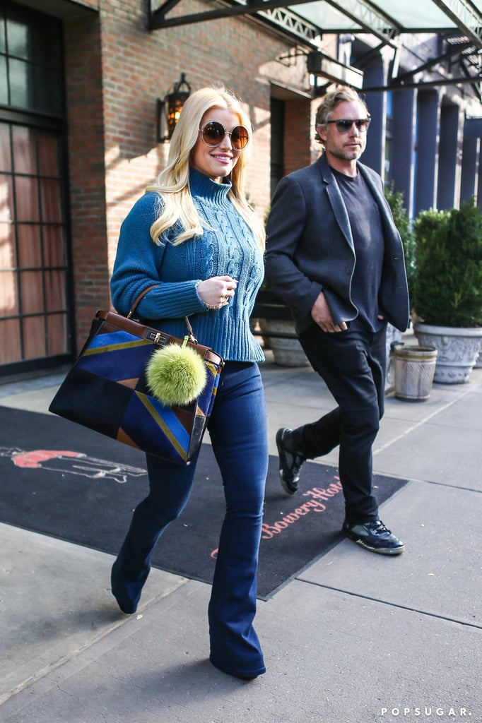 Jessica Simpson and Eric Johnson in NYC November 2015