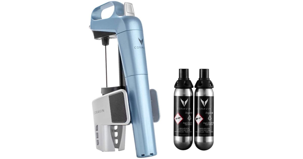 Coravin Model Limited Edition Wine Preservation System, Steel Blue