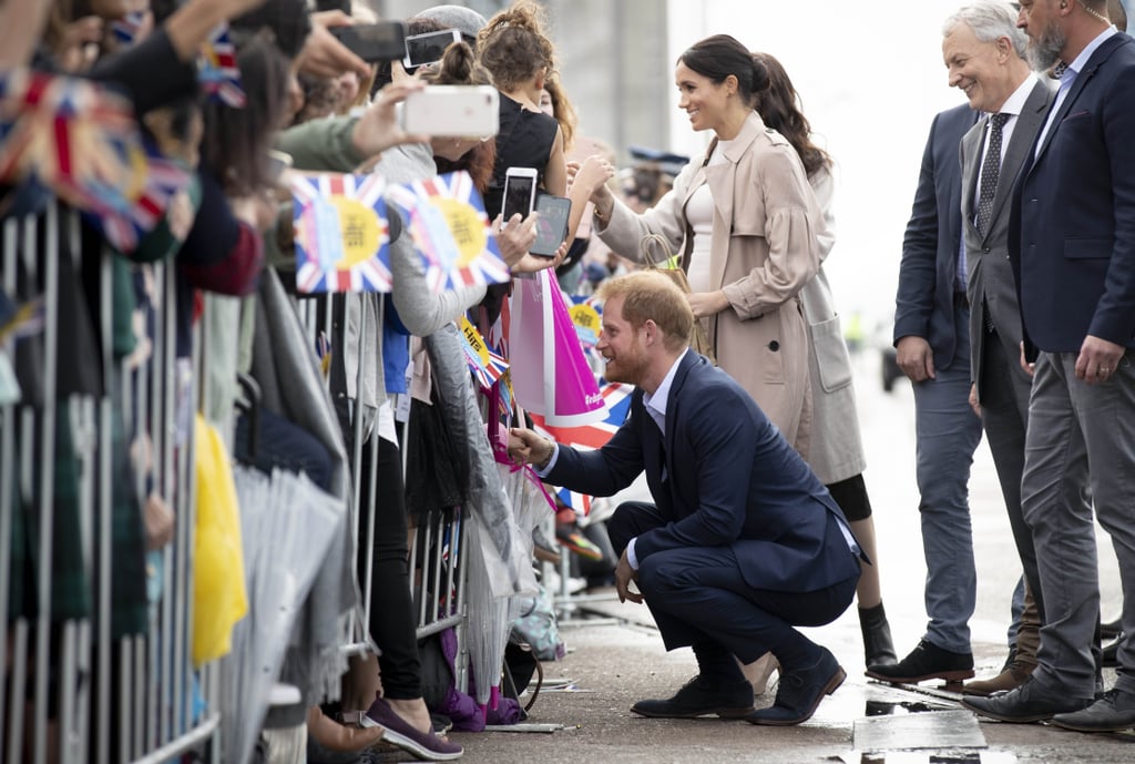Prince Harry's Reaction to Meghan Markle Look-Alike 2018