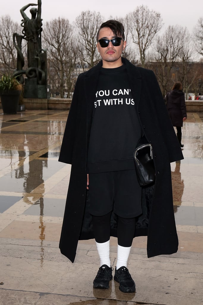 By the looks of his shirt, even guys love Mean Girls.